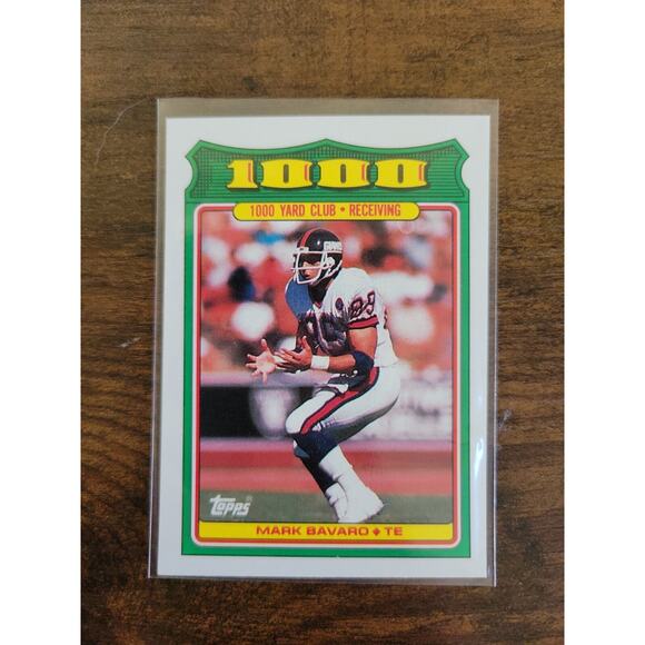 Mark Bavaro 1988 Topps 1000 Yard Club #18  - New York Giants - NFL - Picture 1 of 2